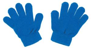 カラーのびのび手袋 青 10双組
